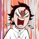 Стикер Demon slayer