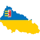 Стикер Flag Map Ukrainian Region