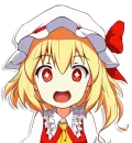 Стикер the most kawaii stickers in the world (Flandre)
