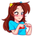 Стикер Фласка и Скретч