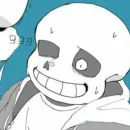 Стикер Sans