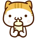 Стикер Meow家族及月巴豬仔