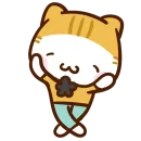 Стикер Meow家族及月巴豬仔