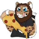 Стикер Floyd the Leopon