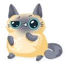 Стикер Cute fluffy Simi