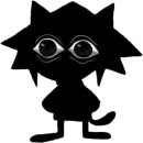 Стикер Кішка-дурішка