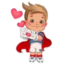 Стикер Football guy