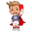 Стикер Football guy