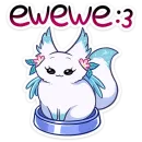 Стикер Лисий тандем Мари и Минто