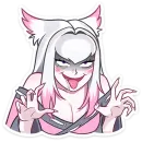 Стикер Лисий тандем Мари и Минто