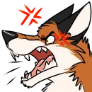 Стикер Fox Stickers