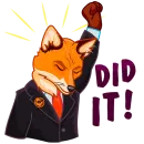 Стикер Foxcon_verif