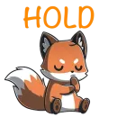 Стикер Fox Drop