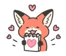 Стикер Foxs