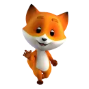 Стикер Фоксі