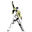 Стикер Freddie Mercury