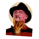 Стикер freddy krueger