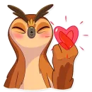Стикер Freelance Owl