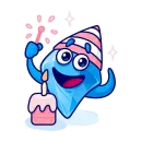 Стикер Free TON