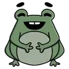 Стикер Frog's Fine Box