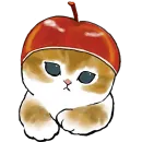 Стикер Фруктовые котята