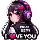 Стикер Full 18 Game