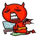 Стикер Funny Devil