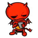 Стикер Funny Devil