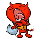 Стикер Funny Devil