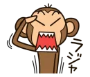 Стикер Funny Monkeys