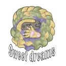 Стикер Funny Pangolin