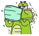 Стикер Crocodile