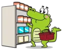 Стикер Crocodile