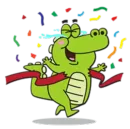 Стикер Crocodile