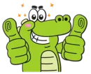 Стикер Crocodile