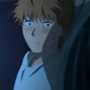 Стикер Человек бензопила