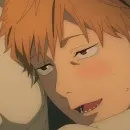 Стикер Человек бензопила