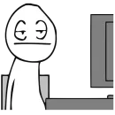 Guy Behind The Desk