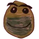 Стикер Geometry Dash Complexity Face Meme