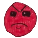 Стикер Geometry Dash Complexity Face Meme