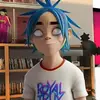 Стикер GORILLAZ