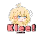 Стикер Klee