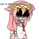 Стикер ГАЧИМУЧИ С МИКО