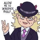 Стикер Gamu_JoJos_Act 2