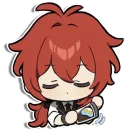 Стикер Genshin Impact (KFC)