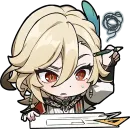 Стикер Genshin WeChat