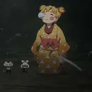 Стикер Demon slayer