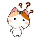 Стикер Girl Cat