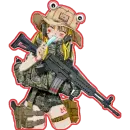 Стикер girl With arms 🔫