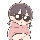 Стикер Летняя тян